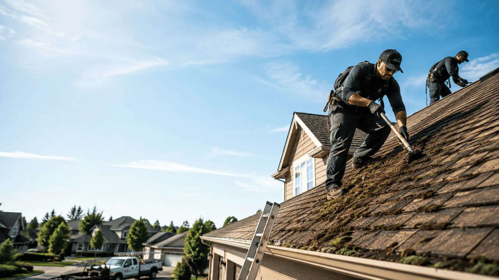 Roof Moss Removal in Westerville, NE near me